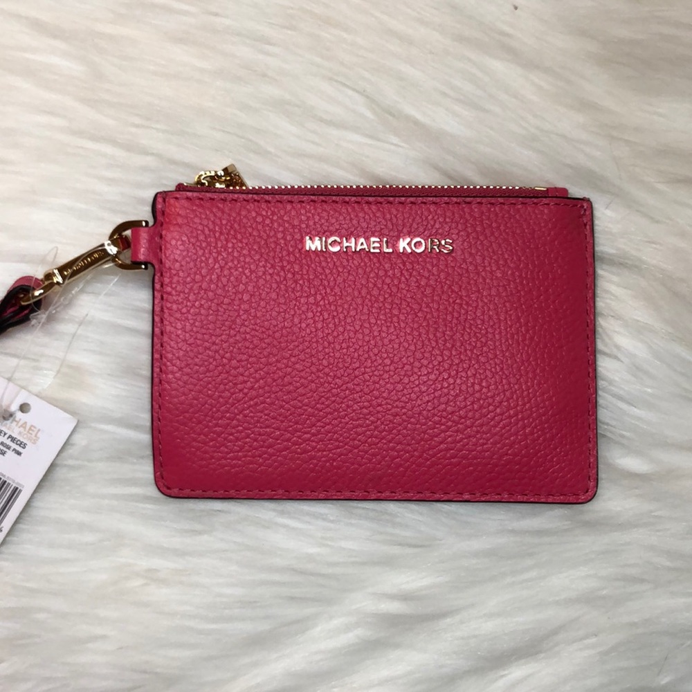 Michael Kors hot pink wallet